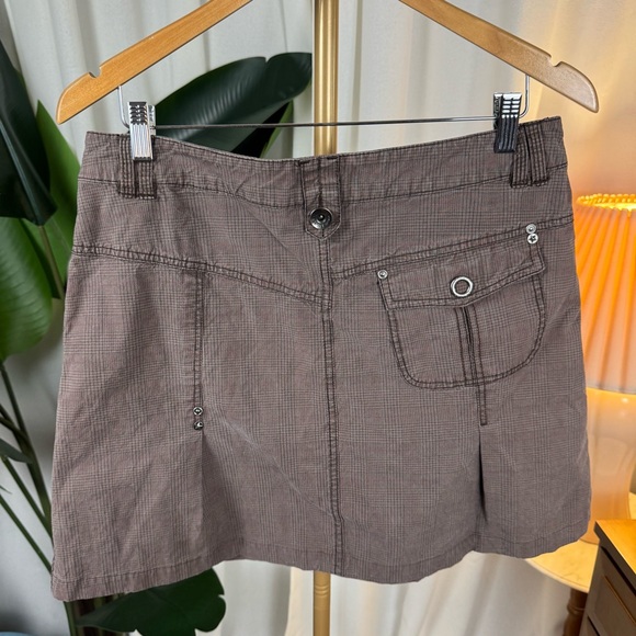 Vintage Y2K Esprit Cargo Utility Mini Skirt size 12 - Picture 6 of 9